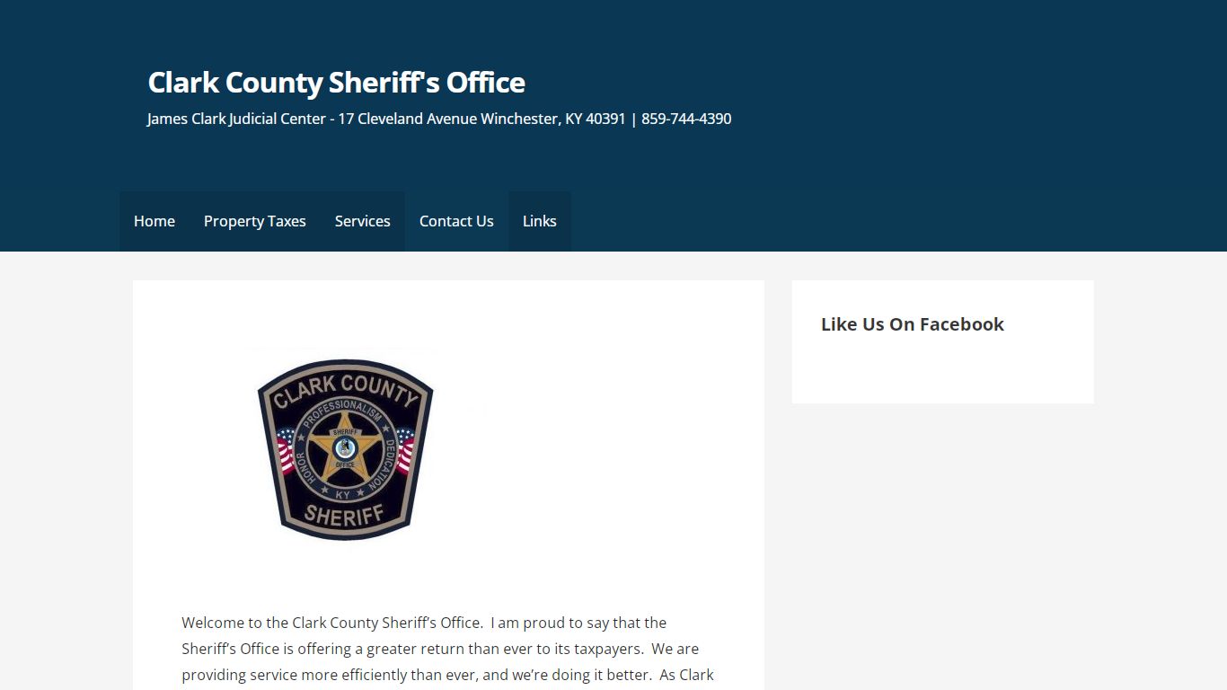 Clark County Sheriff's Office – James Clark Judicial Center – 17 ...